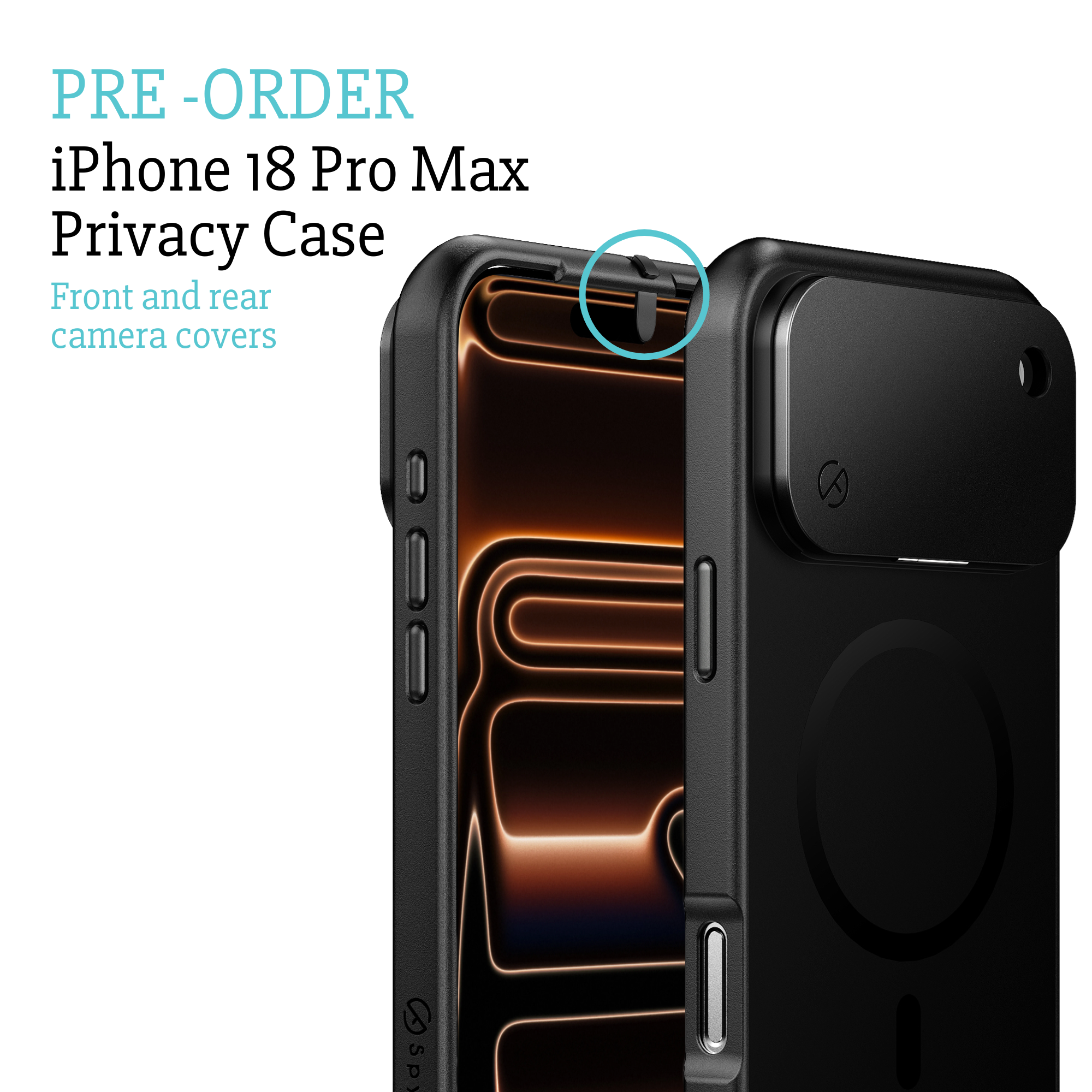 iPhone 18 Pro or 18 Pro Max Privacy Case