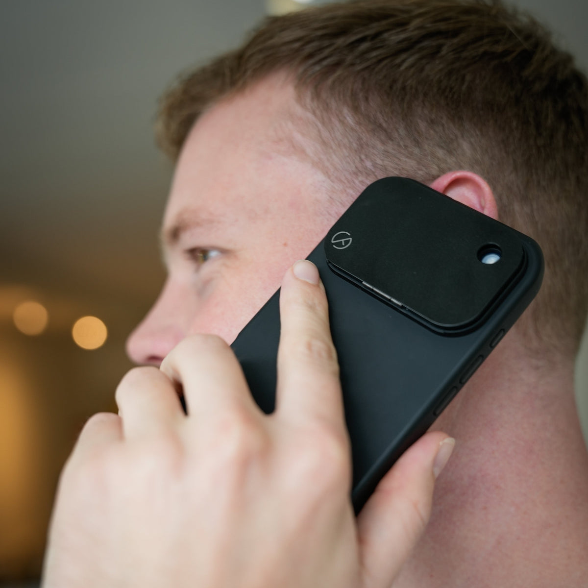 iPhone 17 privacy case with camera cover by Spy-Fy