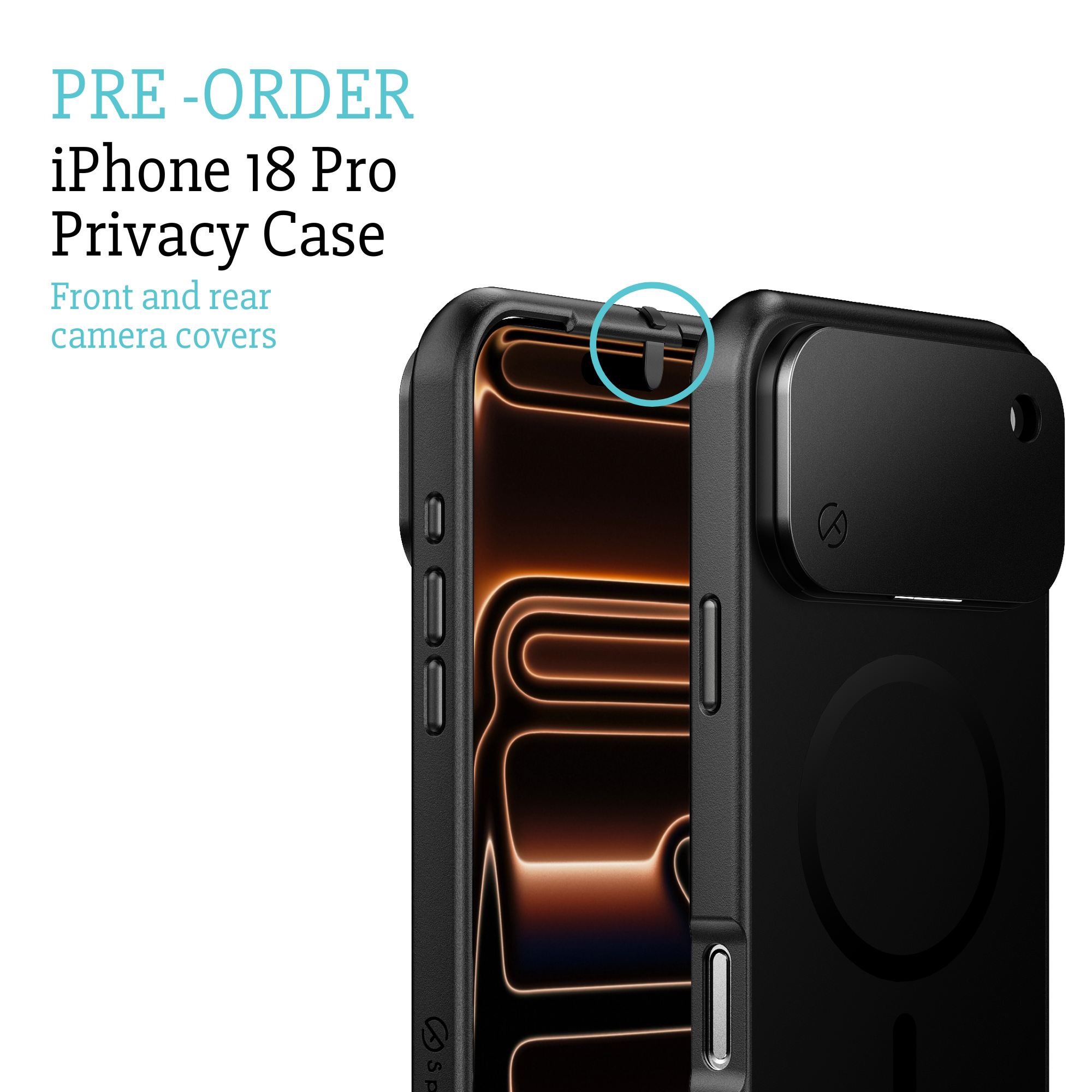 iPhone 18 Pro or 18 Pro Max Privacy Case